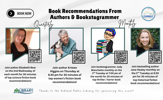 Virtual Book Recommendations | Conway Public Library